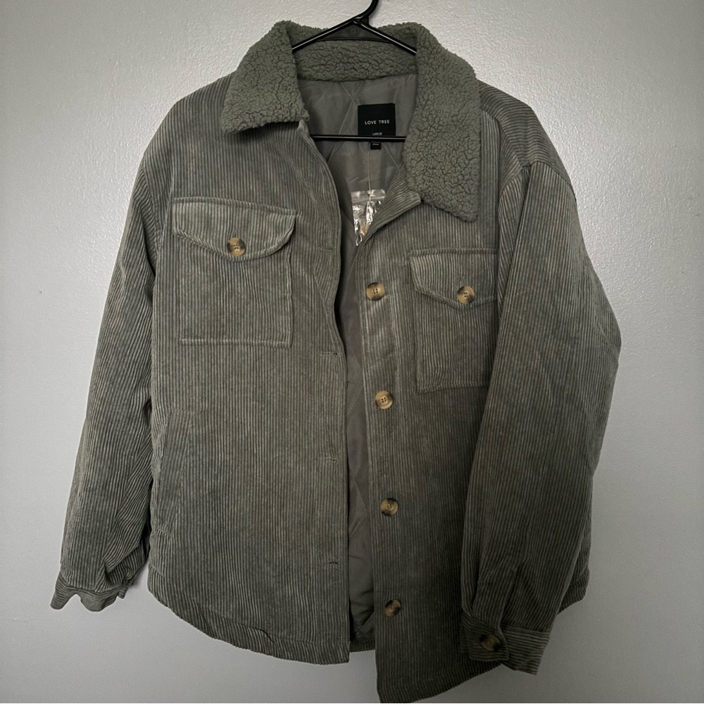 New Love Tree Corduroy Jacket